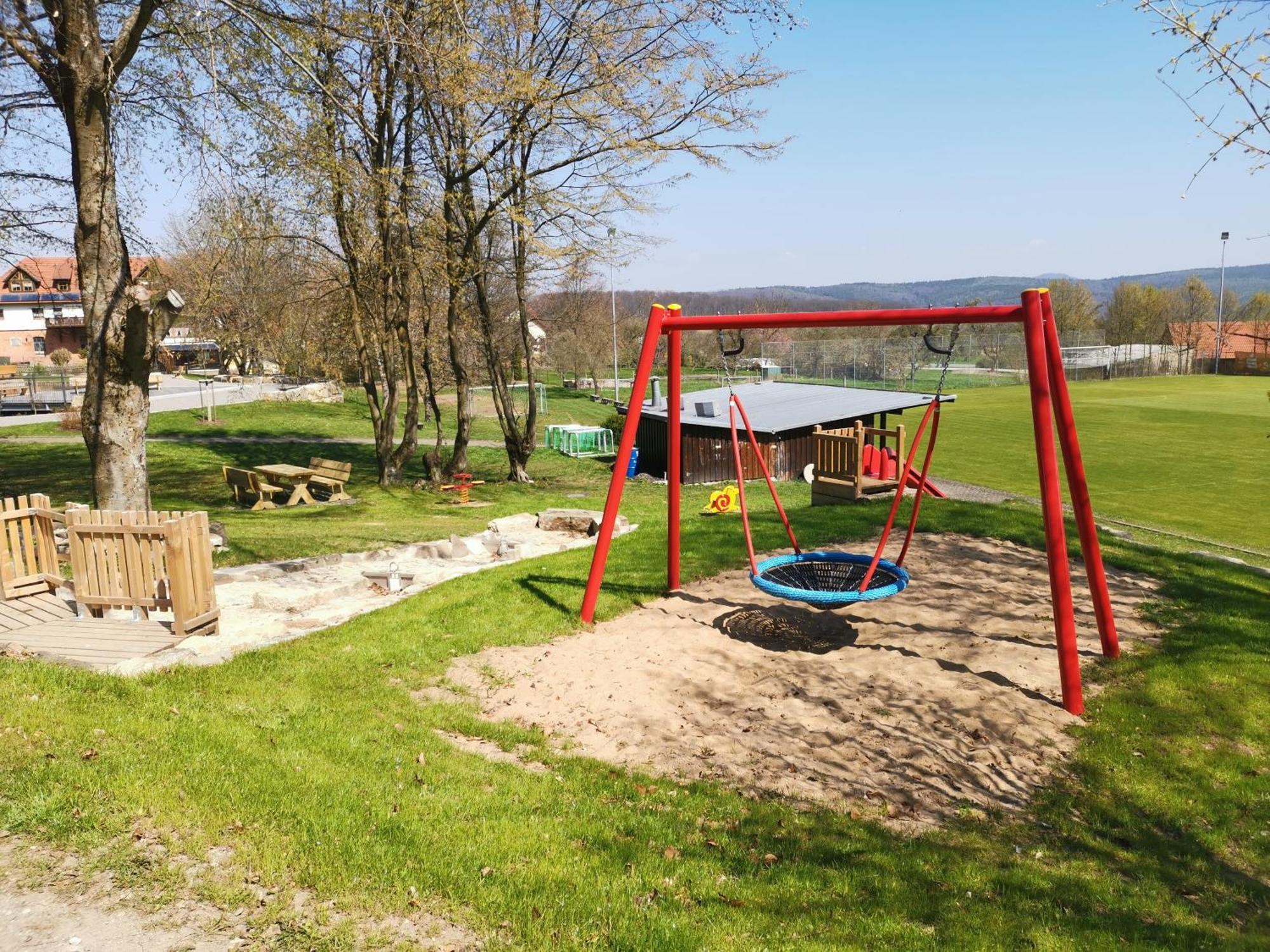 Ferienhaus Am Eisgraben Hausen  Buitenkant foto