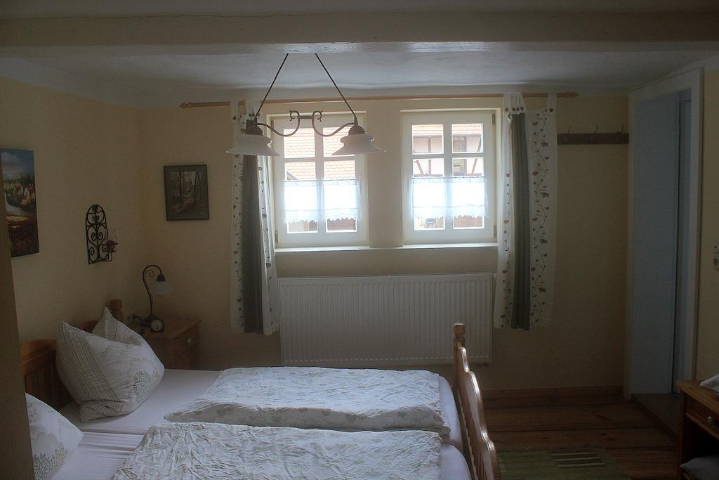Ferienhaus Am Eisgraben Hausen  Kamer foto