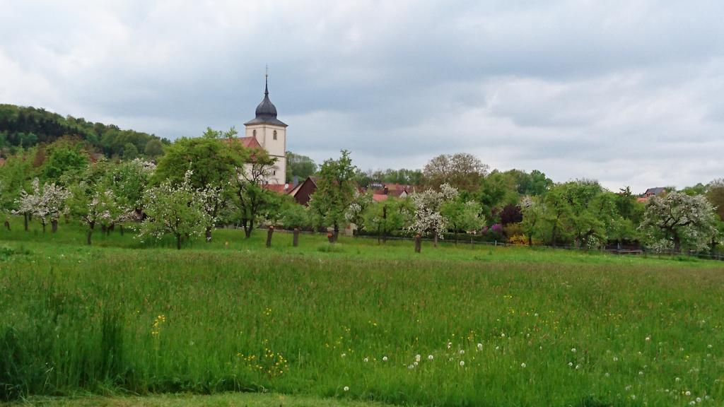 Ferienhaus Am Eisgraben Hausen  Buitenkant foto