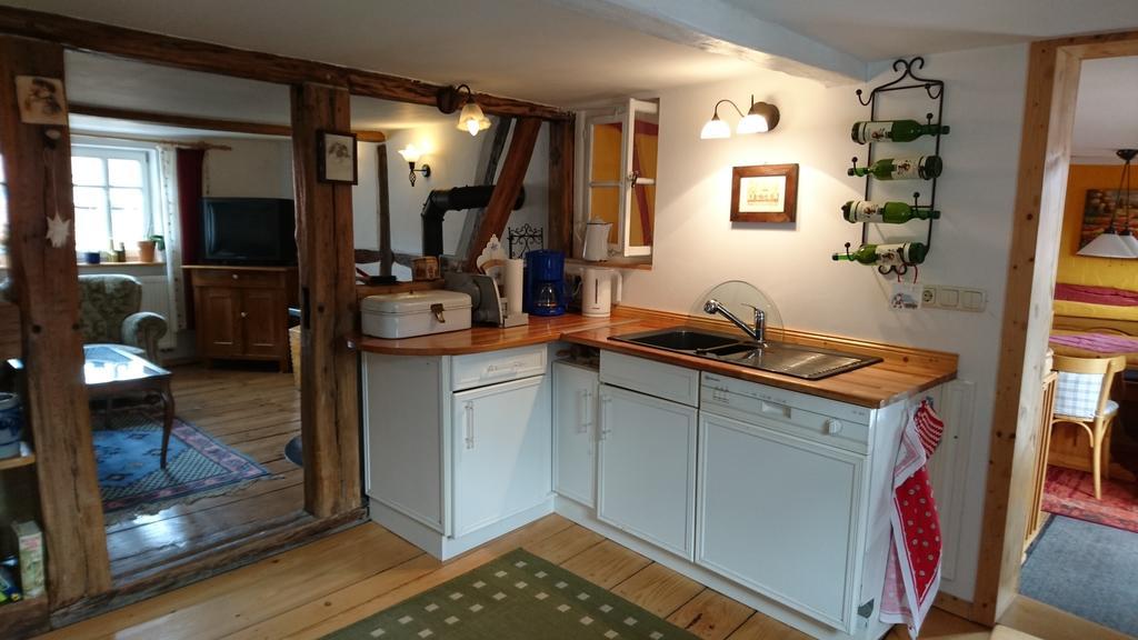 Ferienhaus Am Eisgraben Hausen  Buitenkant foto