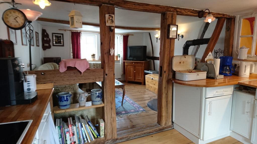 Ferienhaus Am Eisgraben Hausen  Buitenkant foto