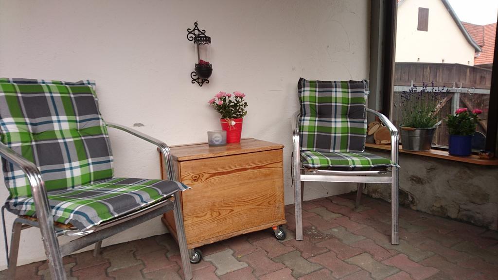 Ferienhaus Am Eisgraben Hausen  Kamer foto
