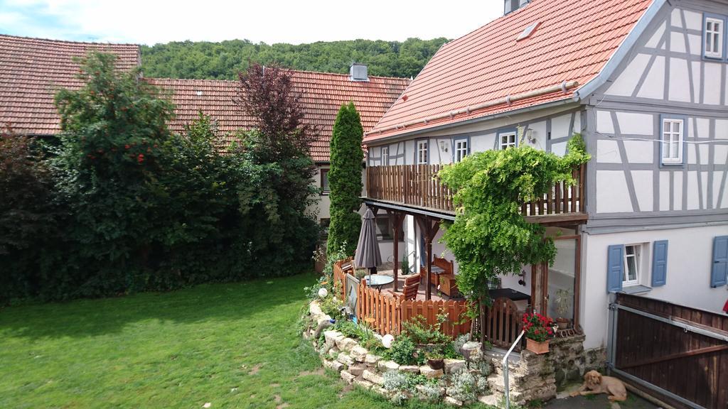 Ferienhaus Am Eisgraben Hausen  Kamer foto