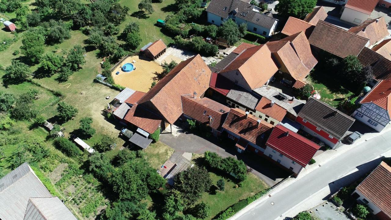 Ferienhaus Am Eisgraben Hausen  Buitenkant foto