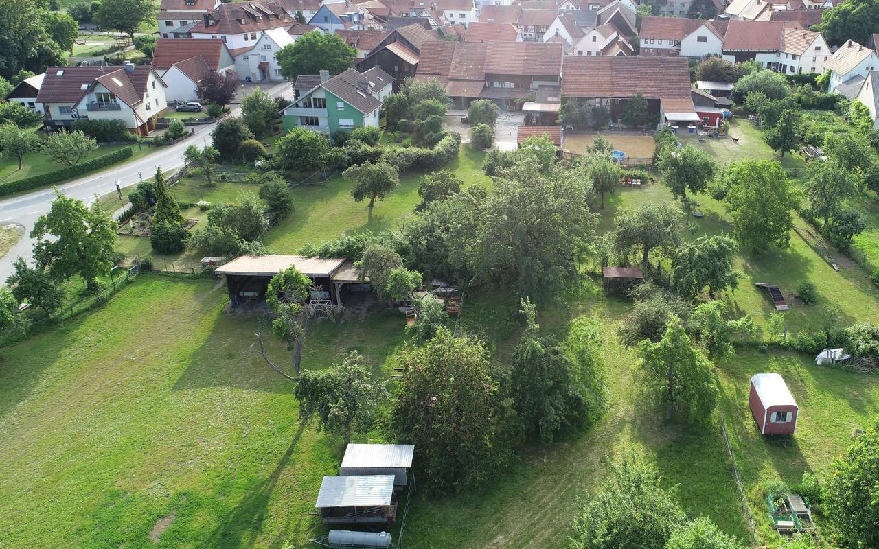 Ferienhaus Am Eisgraben Hausen  Buitenkant foto